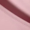 Long-Sleeved V-Neck Top – Light Pink