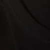 Long-Sleeved Wide Neck Top – Black