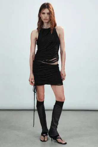 Loop Skirt – Black