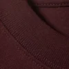 Loose Boxy Long-Sleeved T-Shirt – Burgundy