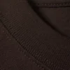 Loose Boxy Long-Sleeved T-Shirt – Dark Brown