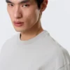Loose Boxy Long-Sleeved T-Shirt – Light Dusty Mole