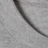 Loose Boxy Long-Sleeved T-Shirt – Light Grey Melange