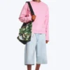 Loose Boxy Long-Sleeved T-Shirt – Washed Pink