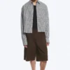 Loose Cotton Shirt – Dusty White – Checked