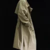 Loose Double-Breasted Trench Coat – Beige