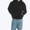 Loose Fit Hoodie – Black