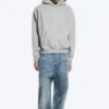 Loose Fit Hoodie – Grey Melange