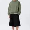 Loose Fit Hoodie – Washed Green