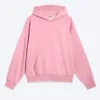 Loose Fit Hoodie – Washed Pink