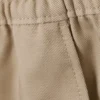 Loose Fit Mid Rise Chino Shorts – Beige