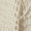 Loose Fit Open-Knit Sweater – Off-White