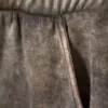 Loose Fit Printed Sweatpants – Khaki Green – Textured Forest