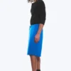 Loose Fit Scuba Shorts – Bright Blue
