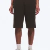 Loose Fit Scuba Shorts – Dark Brown