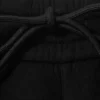 Loose Fit Scuba Sweatpants – Black