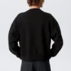 Loose Fit Sweatshirt – Black