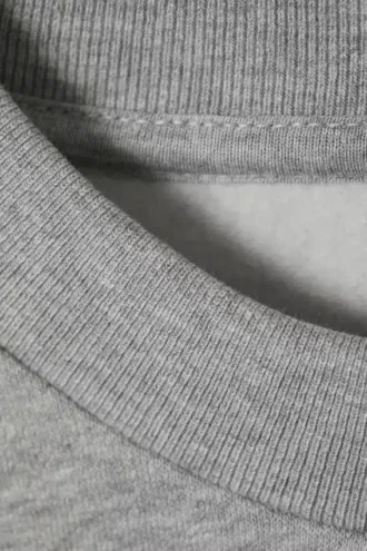 Loose Fit Sweatshirt – Grey Melange