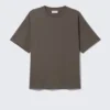Loose Fit T-Shirt – Dark Brown