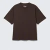 Loose Fit T-Shirt – Dark Brown