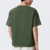 Loose Fit T-Shirt – Washed Dark Green