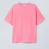 Loose Fit T-Shirt – Washed Pink