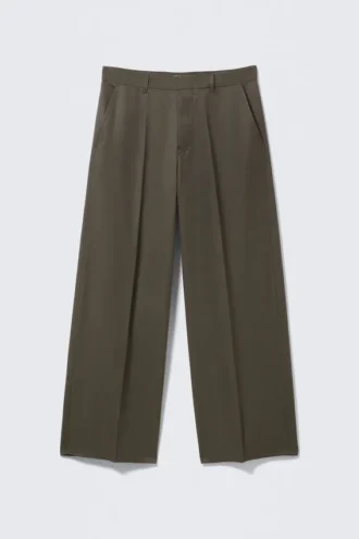 Loose Fit Trousers – Dark Grey