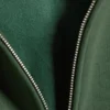 Loose Fit Zip Hoodie – Dark Green