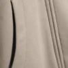 Loose Fit Zip Hoodie – Light Beige