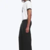 Loose Front Crease Sweatpants – Washed Black