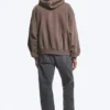 Loose Graphic Zip Hoodie – Dark Mole – Flow
