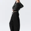 Loose Heavyweight Sweatpants – Black