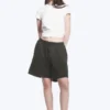 Loose Jersey Pull-On Shorts – Dark Grey