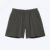 Loose Jersey Pull-On Shorts – Dark Grey