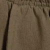 Loose Jersey Pull-On Shorts – Dark Mole