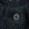 Loose Knitted Cardigan – Navy Blue