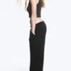 Loose Long Heavyweight Sweatpants – Black
