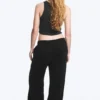 Loose Long Heavyweight Sweatpants – Black