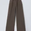 Loose Long Heavyweight Sweatpants – Dark Brown