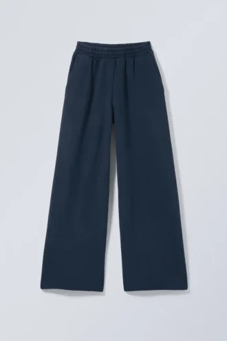 Loose Long Heavyweight Sweatpants – Navy Blue