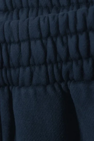 Loose Long Heavyweight Sweatpants – Navy Blue