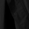 Loose Pleated Parachute Trousers – Black