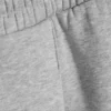 Loose Pleated Sweatpants – Grey Melange