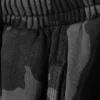Loose Printed Cotton Terry Sweatpants – Dark Grey – Camo