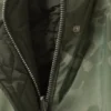Loose Reversible Bomber Jacket – Dark Khaki – Floral
