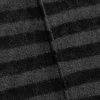 Loose Sheer Knitted Sweater – Striped Dark Grey