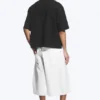 Loose Short-Sleeved Resort Shirt – Black