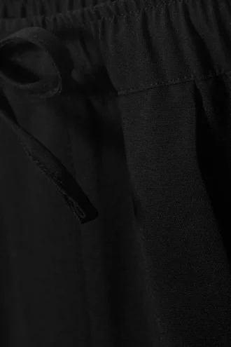 Loose Suiting Trousers – Black