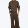 Loose Sweatpants – Dark Brown