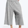 Loose Terry Shorts – Dusty Light Grey Melange